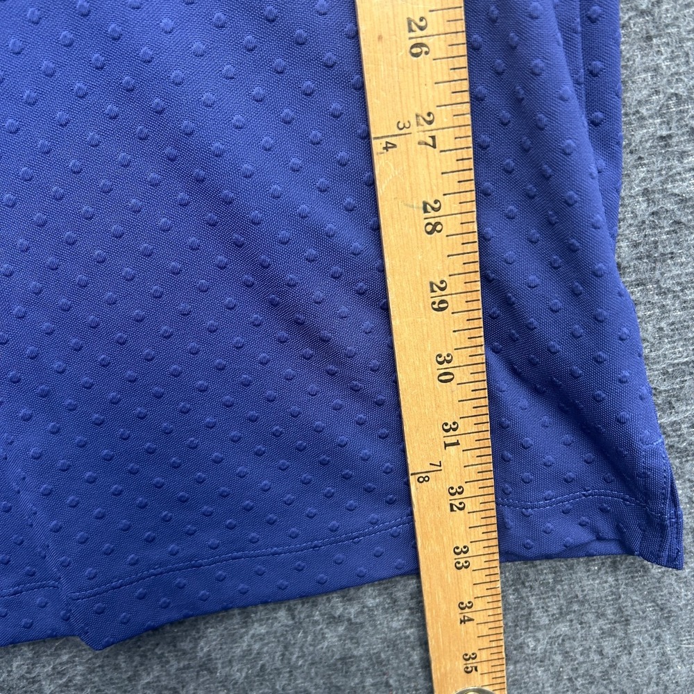 Adidas Golf Dress Size 8 Womens Blue TPG Sawgrass Polo Collar - Picture 6 of 8